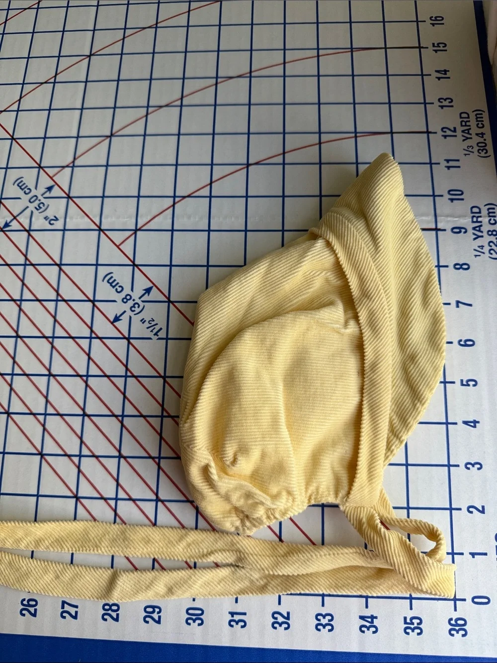Vintage Sewing Cutter Lot Child Dress Bonnet Pillowcase Rick Rack Fabric Crafts